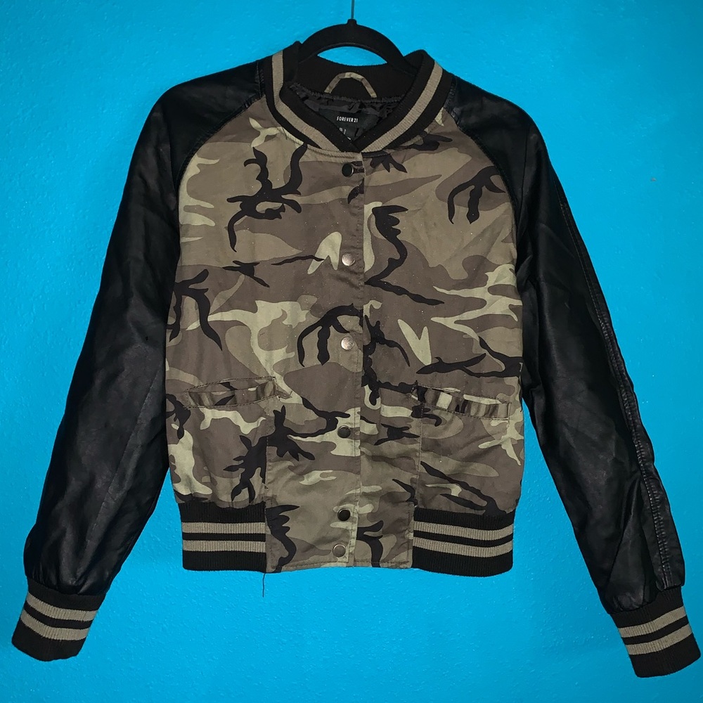 Forever 21 Camo Jacket
